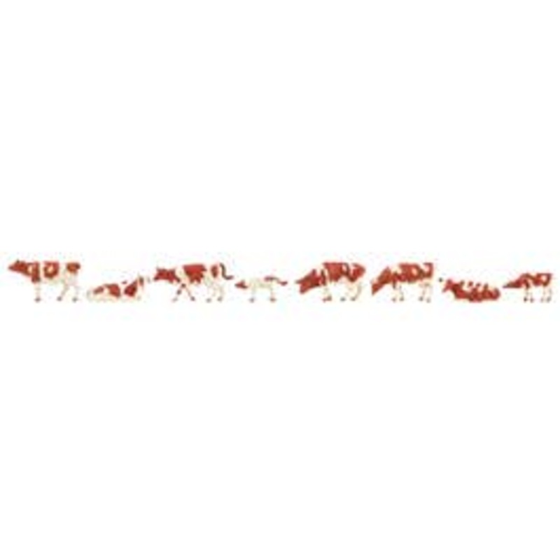 Faller 151903  HO Cows, brown flecked