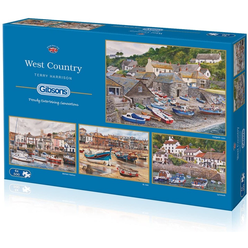 Gibsons – West Country (4 X 500 Pcs)