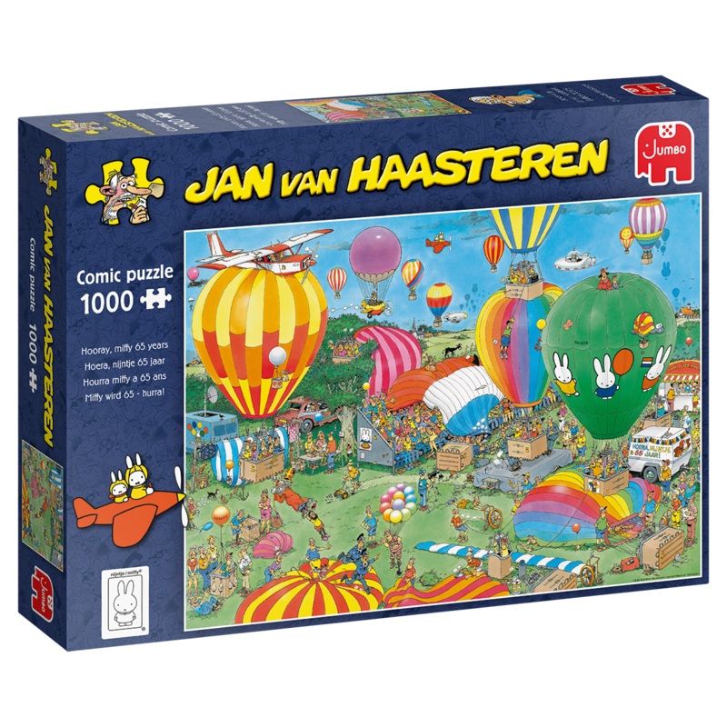 Jumbo – Jan van Haasteren – Hooray – Miffy 65 Years (1000pcs)