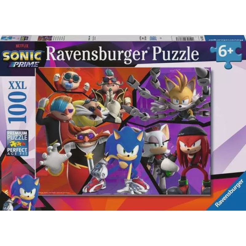 Ravensburger – Sonic In The Shatterverse (100pcs) XXL Puzzle
