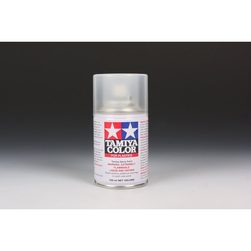 Tamiya 85080 TS-80 Flat Clear Spray Paint, 3.4 ounce