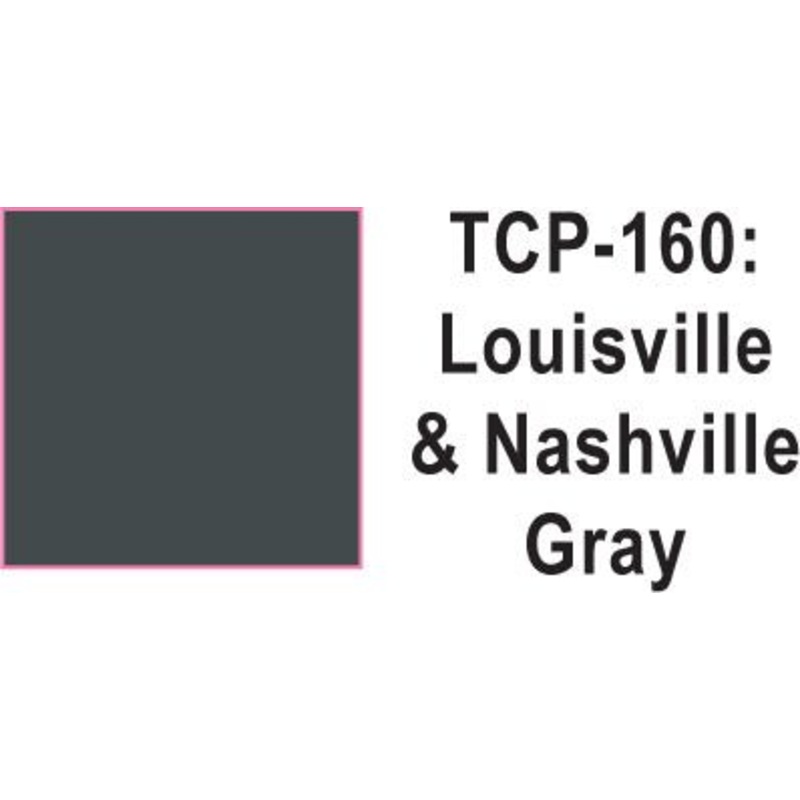 Tru Color TCP-160 Louisville and Nashville Gray 1 Fluid Ounce