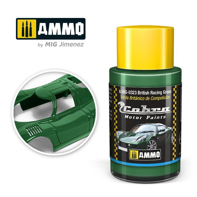 AMMO – 0323 Cobra Motor British Racing Green