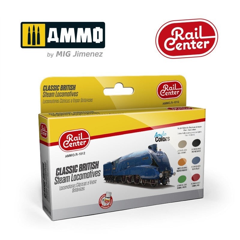 AMMO – R-1012 Classic British Steam Locomotives (Paint Set)