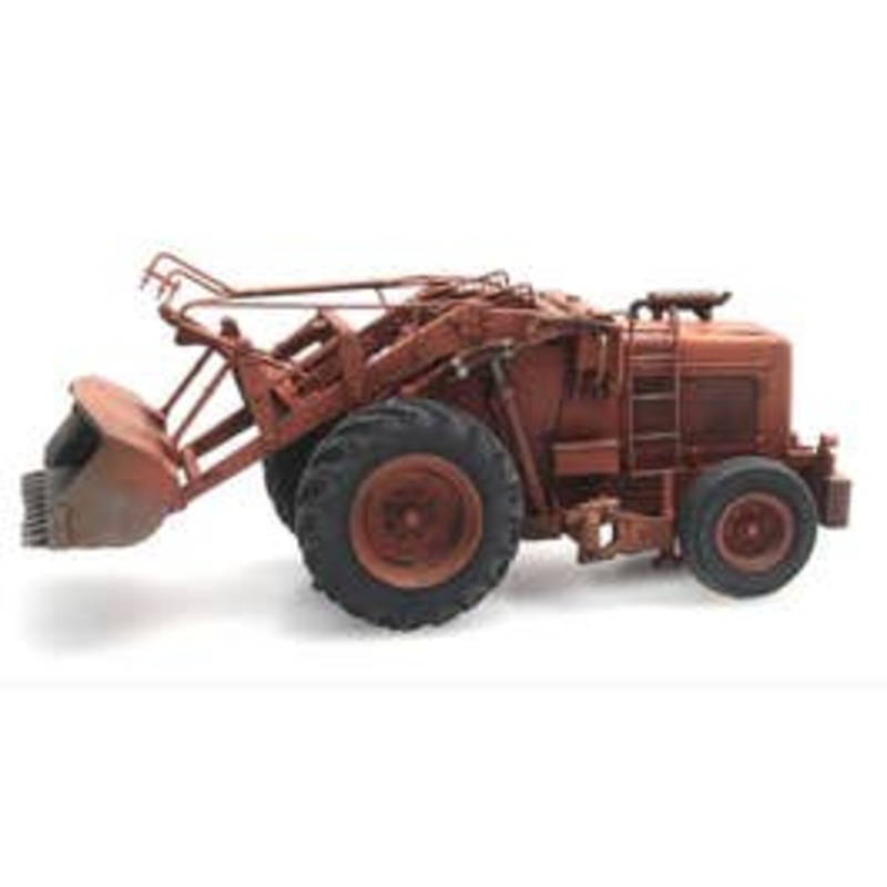 Artitec 387.379  HO Bischoff Polytrac with shovel, orange