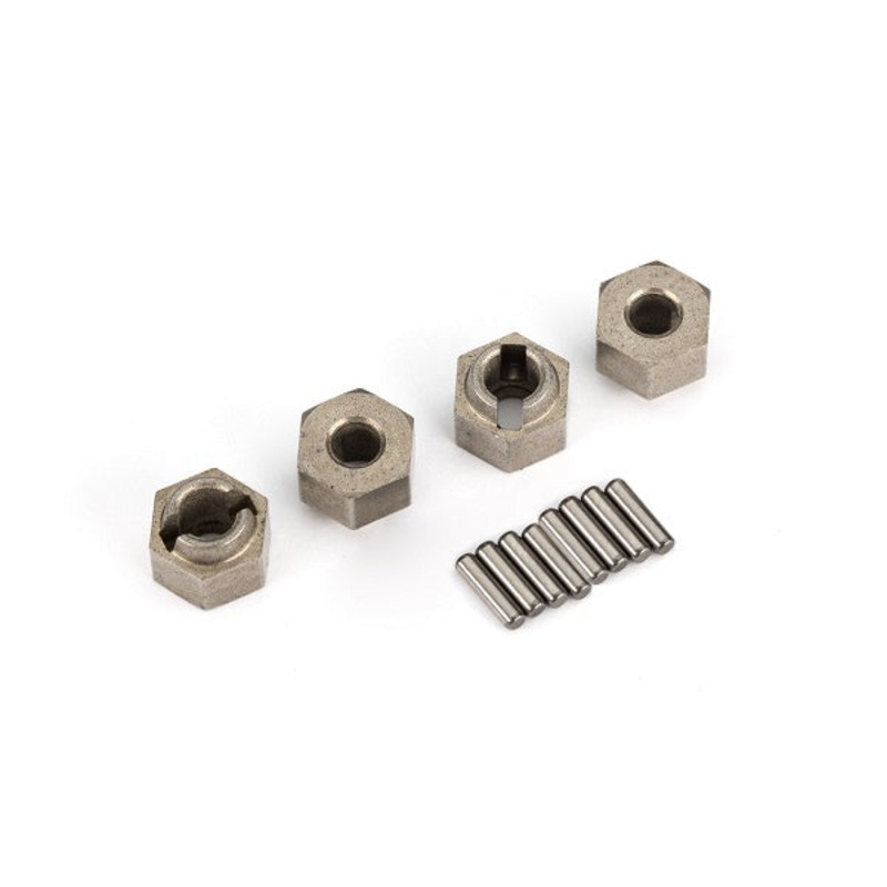 Traxxas – 9750A -Wheel Hubs 7mm Hex (Steel) (4) (TRX-4M)