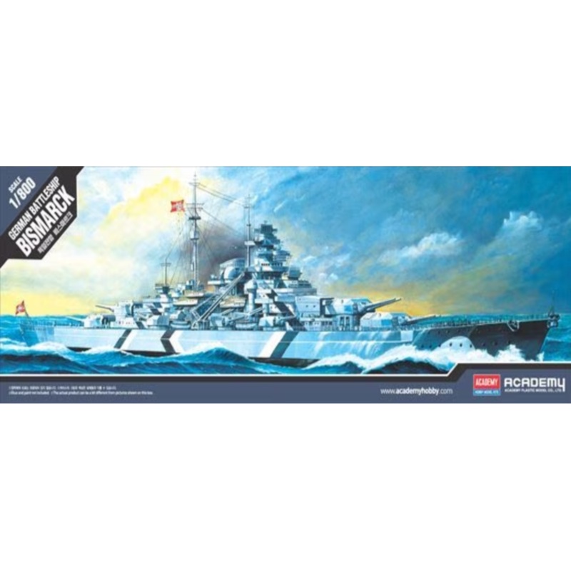 Academy – 1/800 Bismarck Battleship