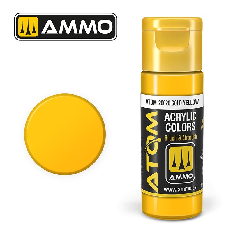 ATOM – 20020  Gold Yellow (20ml)