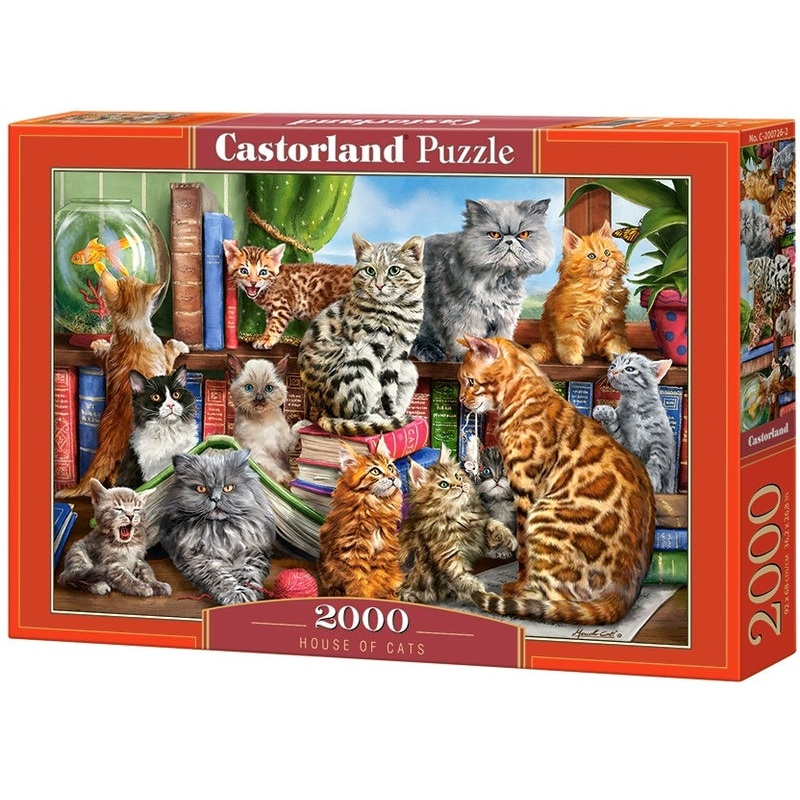 Castorland – House of Cats (2000pcs)