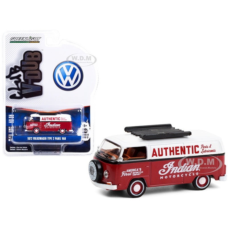 Greenlight – 1/64 Club Vee-Dub S12 1972  VW Type 2 Panel Van
