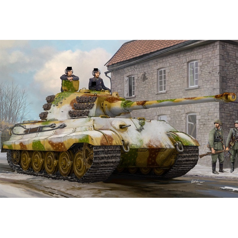 Hobby Boss – 1/35 Pz.Kpfw.VI Sd.Kfz.182 Tiger II (Henschel Feb-1945 Production) (84532)