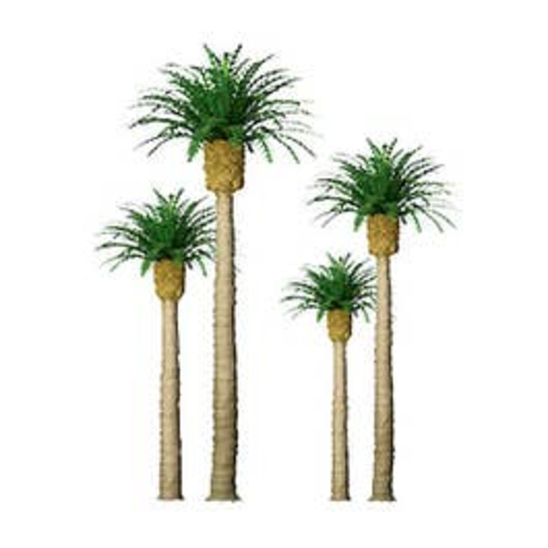JTT 94355 Phoenix Palm Trees – 4'' Tall (2 per packge)