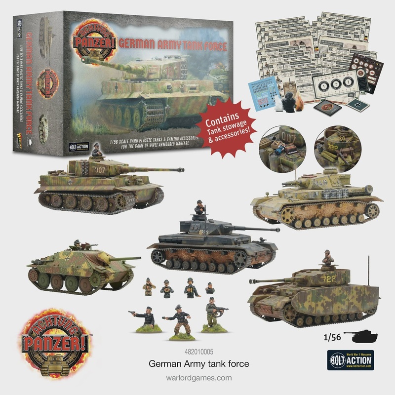 Warlord – Achtung Panzer!  German Army Tank Force