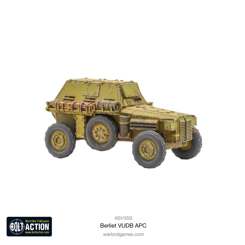 Warlord – Bolt Action: Berliet VUDB Armoured Personnel Carrier