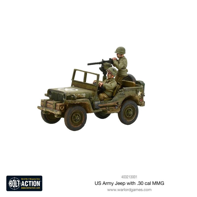 Warlord – Bolt Action: US Army Jeep with 30 Cal. MMG