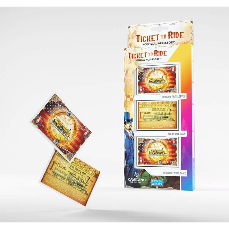 GameGenic – Ticket to Ride US Art Sleeves