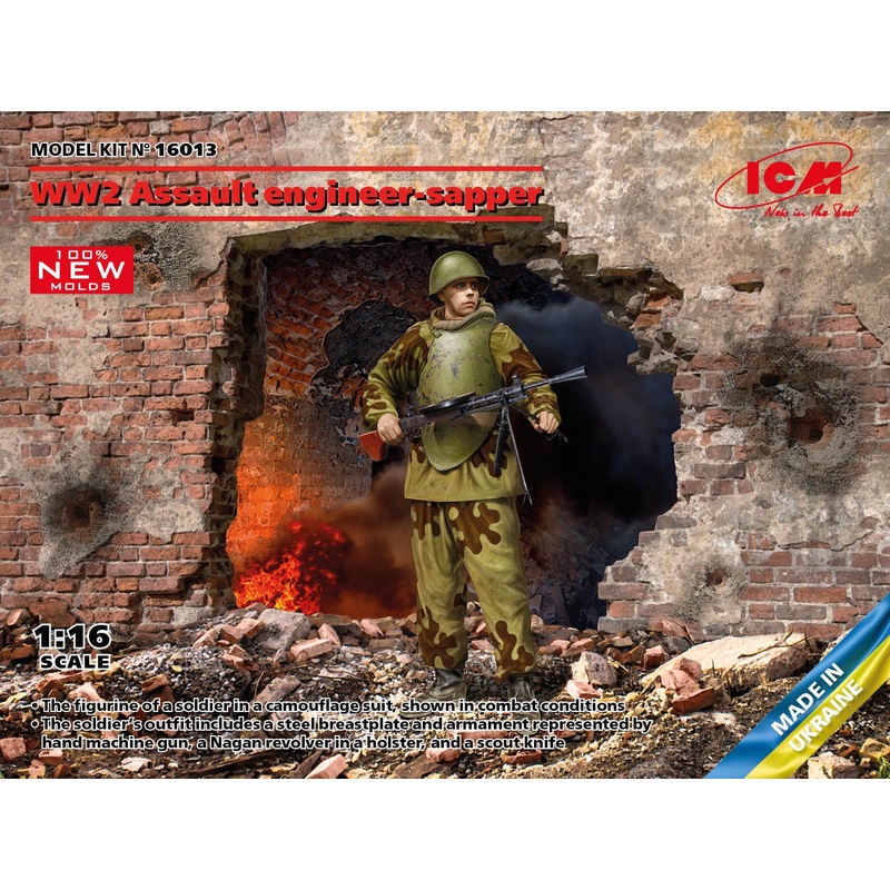 ICM – 1/16 WWII Soviet Engineer