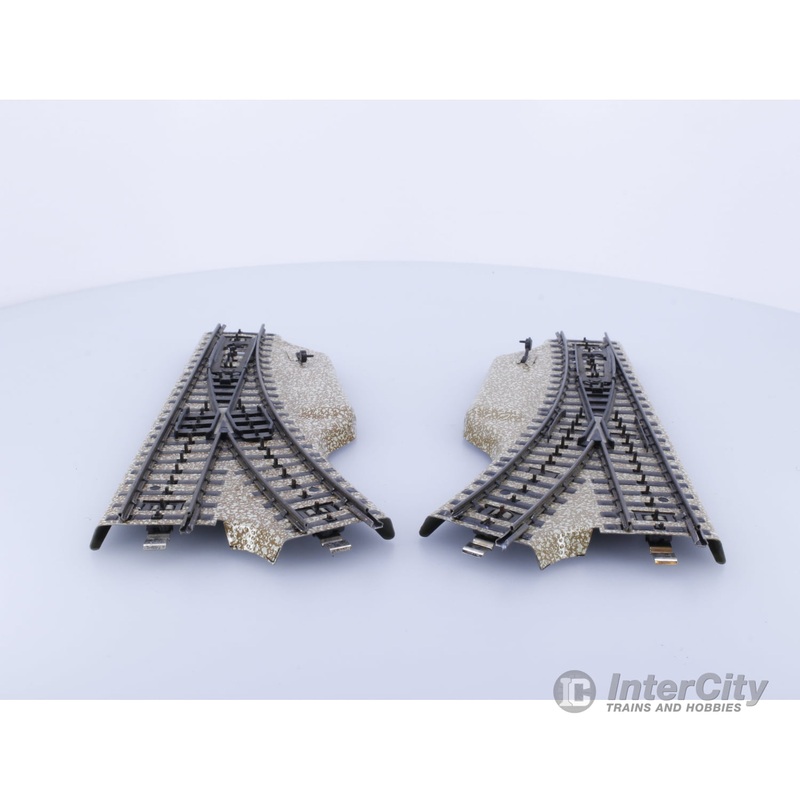 Marklin 5121 HO M Track Pair of Manual Turnouts (#1) (2nd Hand)