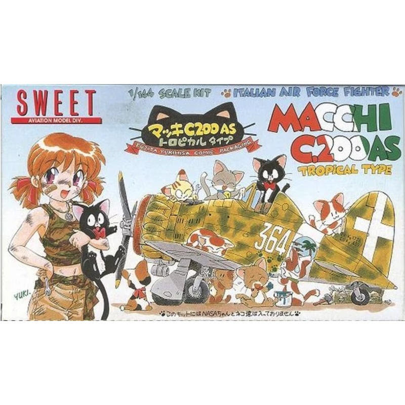 Sweet – 1/144 Macchi MC.200 Tropical – Twin Pack