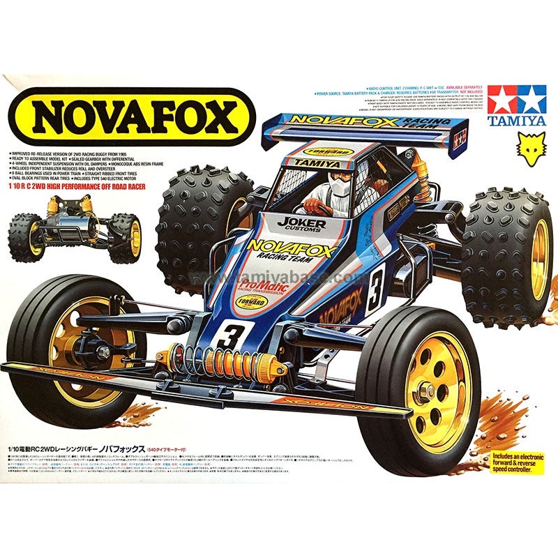 Tamiya – R/C Novafox Buggy 2WD (No ESC Incl.)