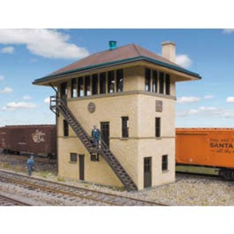 Walthers #933-2983 Santa Fe Interlocking Tower — Kit