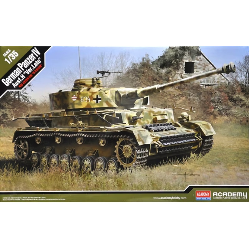 Academy – 1/35 Panzer IV Ausf. H (late)
