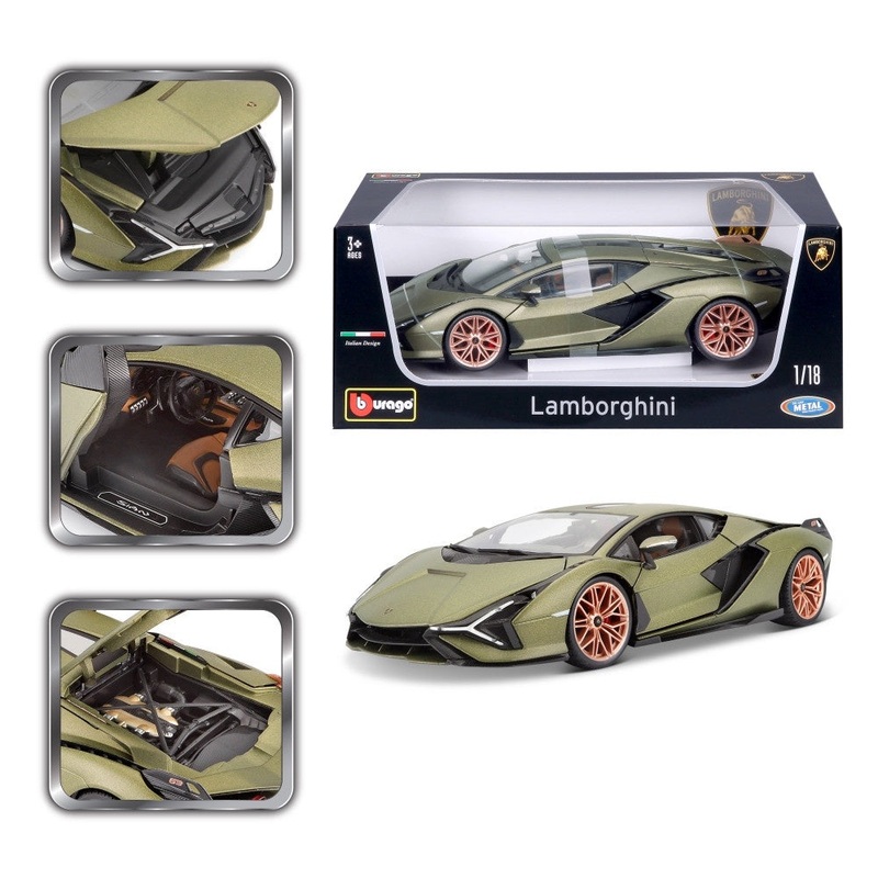Burago – 1/18 Lamborghini Sian FKP 37