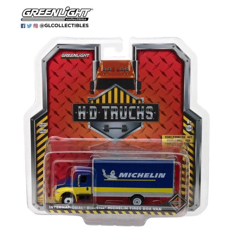 Greenlight – HD Trucks Series 12 -2013 Durastar Box Van Michelin Tires