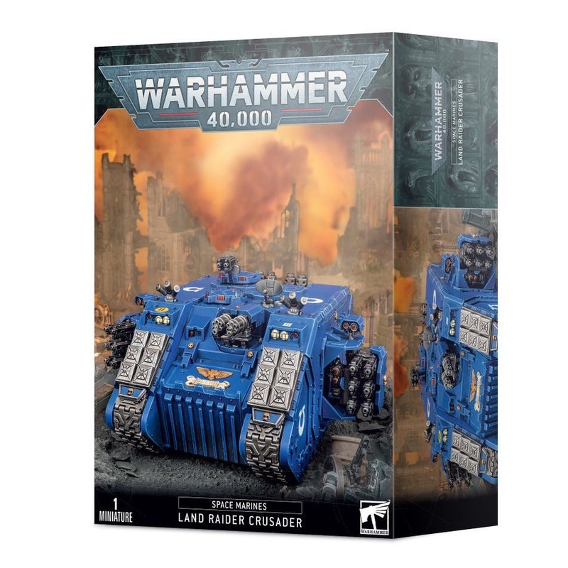 GW – Warhammer 40k Space Marines: Land Raider Crusader / Redeemer (48-30)