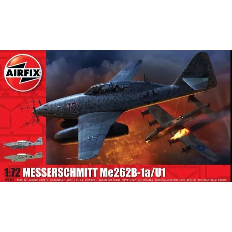 Airfix – 1/72 Messerschmitt Me 262B-1a
