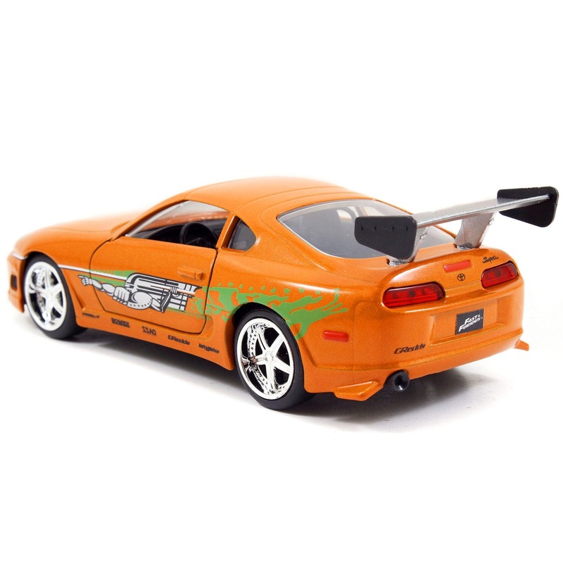 Brian’s Toyota Supra Orange “Fast & Furious” Movie 1/32 Diecast Model Car by Jada