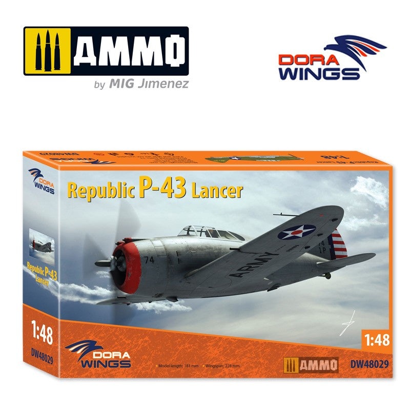 Dora Wings – 1/48 Republic P-43 Lancer