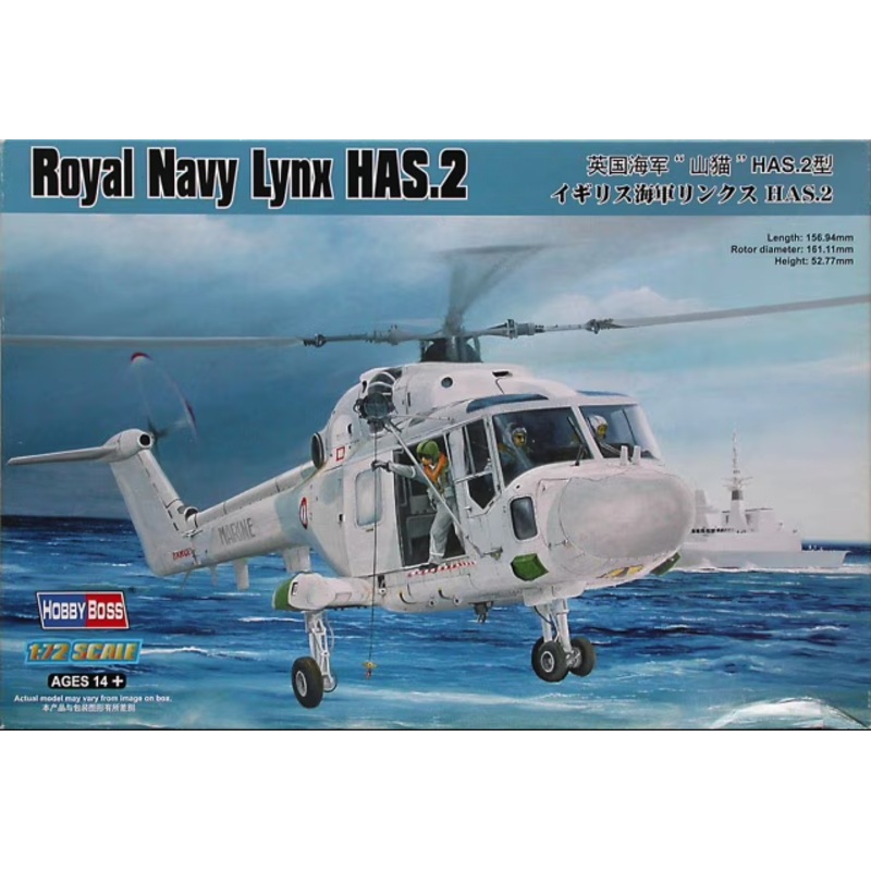 Hobby Boss – 1/72 Royal Navy Lynx HAS.2 (87236)