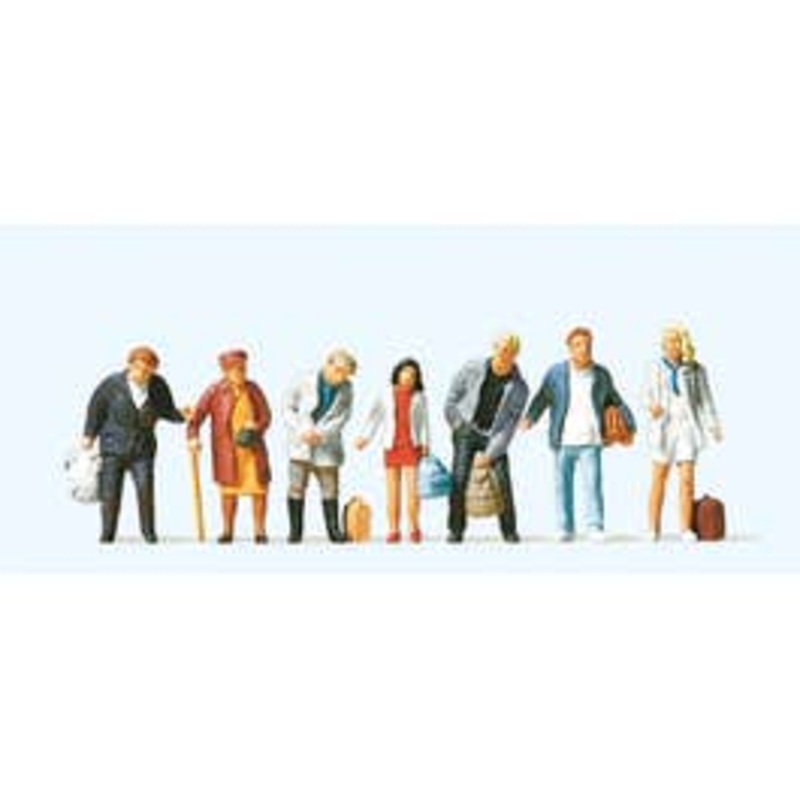 Preiser 10400  HO Standing commuters 6 pcs