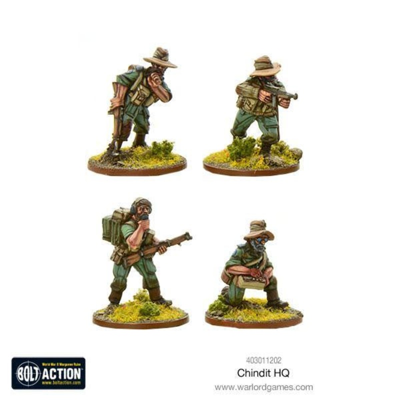 Warlord – Bolt Action  Chindit HQ