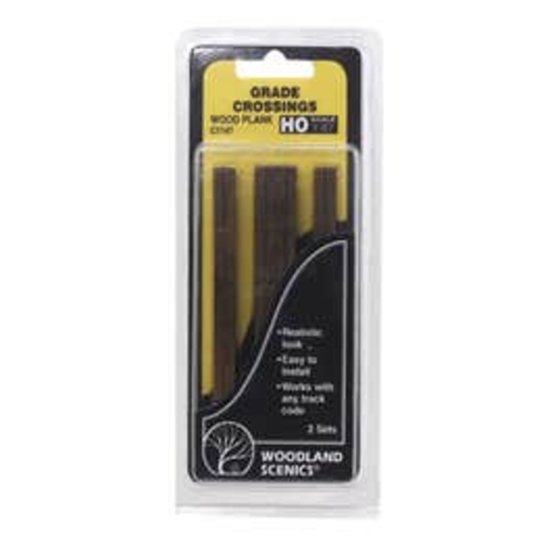 Woodland Scenics C1147 HO Wood Grade Crossing