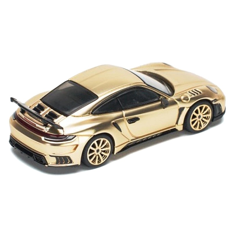 992 Stinger GTR Gold Metallic 1/64 Diecast Model Car by Pop Race