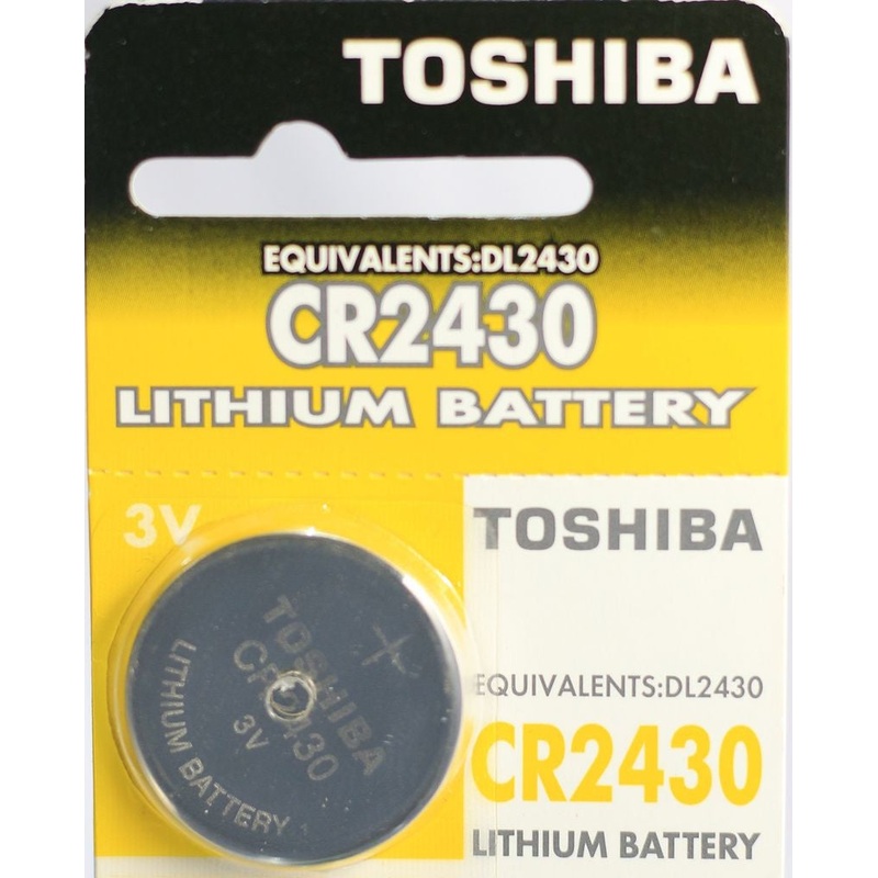 Toshiba – CR2430 3V Lithium Coin Battery (1)