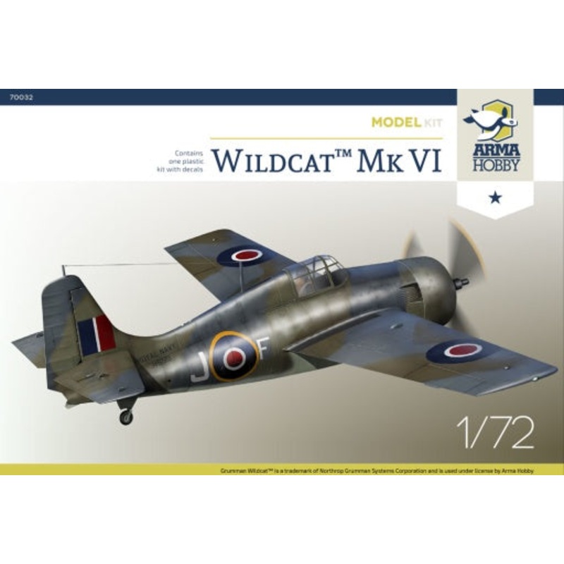 ARMA Hobby – 1/72 Grumman Wildcat MK VI