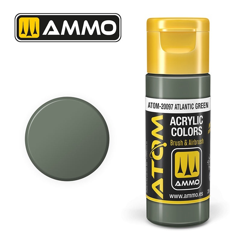 ATOM – 20097  Atlantic Green (20ml)