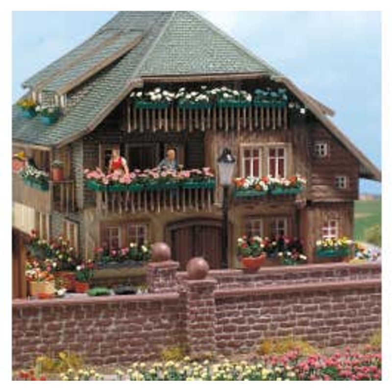 Busch 1208  HO Flower box set kit