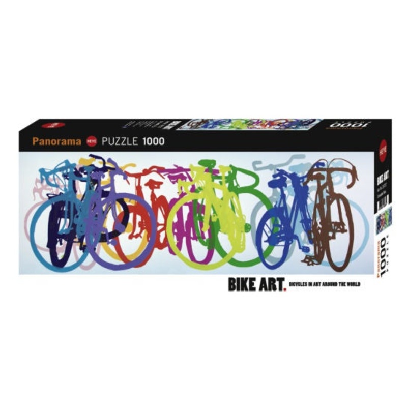 Heye – Bike Art – Colourful Row (1000pcs)