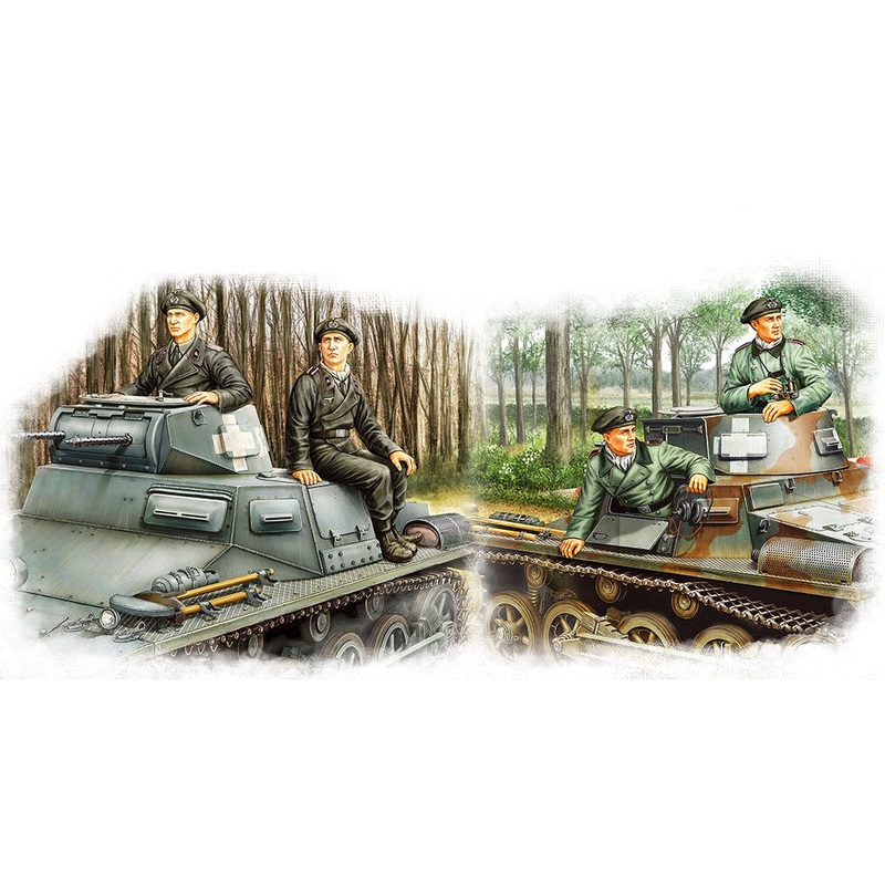 Hobby Boss – 1/35 German Panzer Crew Set (84419)