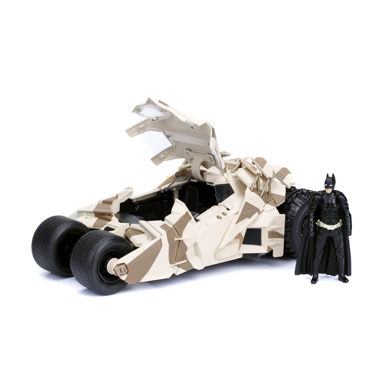 Jada – 1/24 Batmobile – The Dark Knight 2008 w/ Figure (Hollywood Rides)