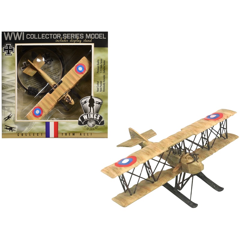 SPAD SA 4 Aircraft with Ski Gear “French Air Force” 1/72 Model Airplane by Wings of the Great War