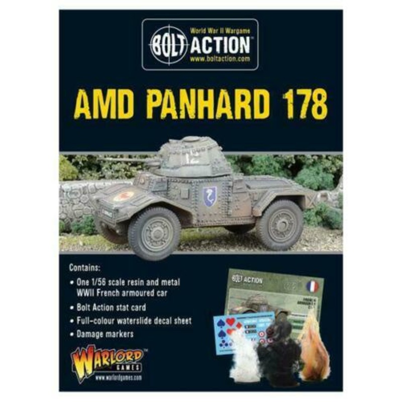 Warlord – Bolt Action: Panhard 178 Armoured Car
