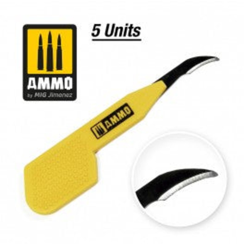 AMMO – 8687 Precision Scalpel Ripper (5 pcs.)