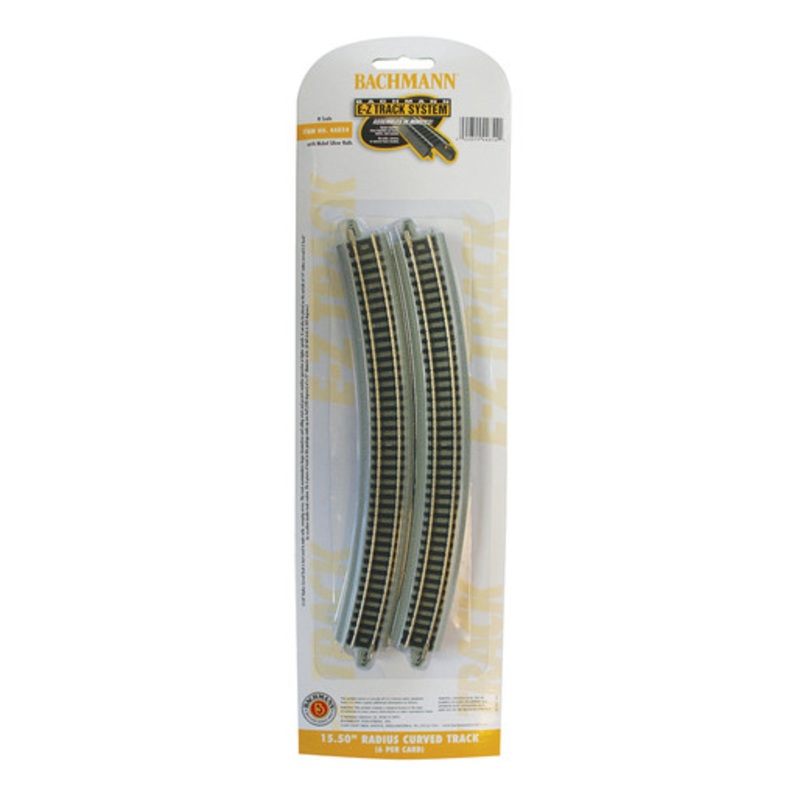 Bachmann 44854 N Scale 15.50″ Radius Curved Track