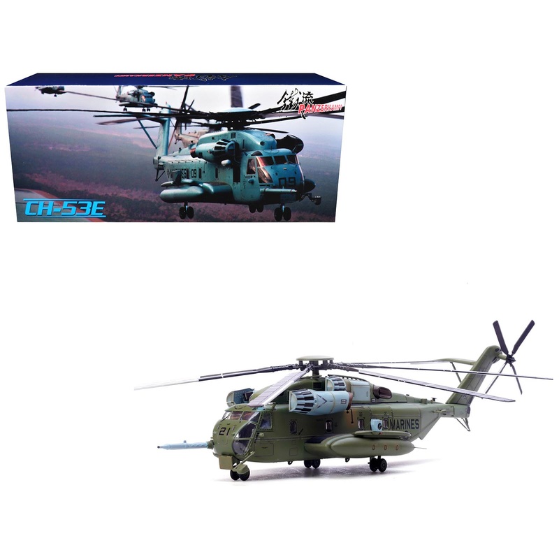 Sikorsky CH-53E Super Stallion Helicopter #21 “163086 VMX-1 MCAS Yuma” (2021) United States Marine Corps 1/72 Diecast Model by Panzerkampf