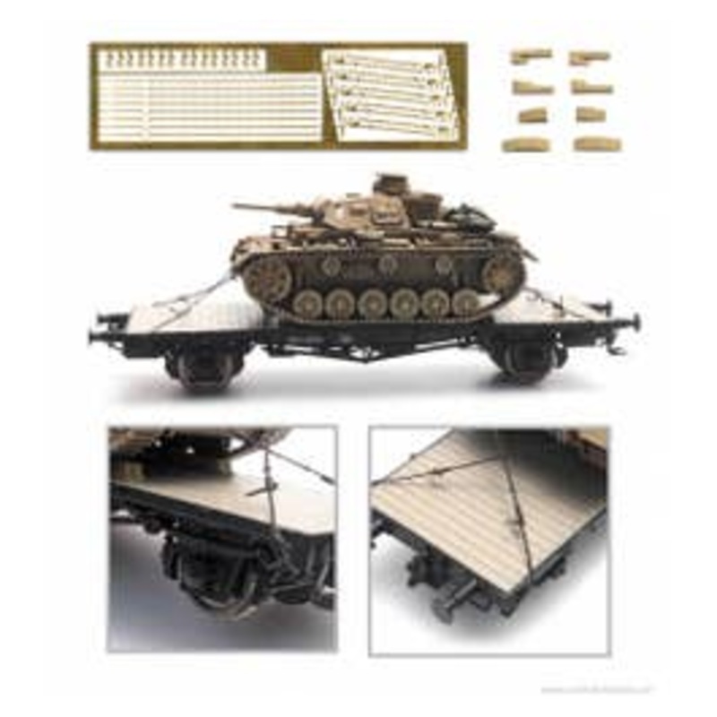 Artitec 387.349  HO Set small chains, hooks and wedges kit